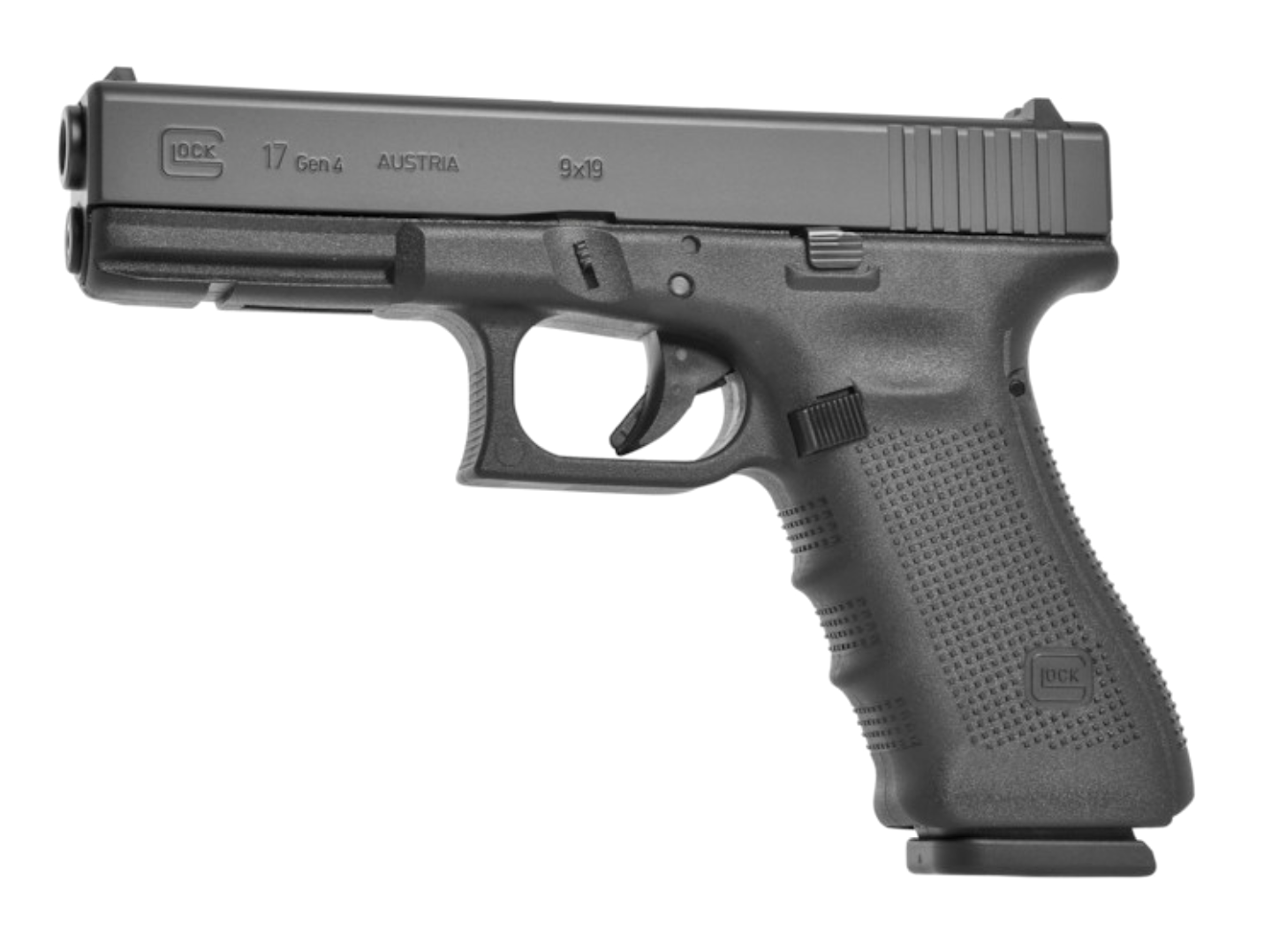Glock 17 Gen4, 4.48” Barrel, 9mm, Black