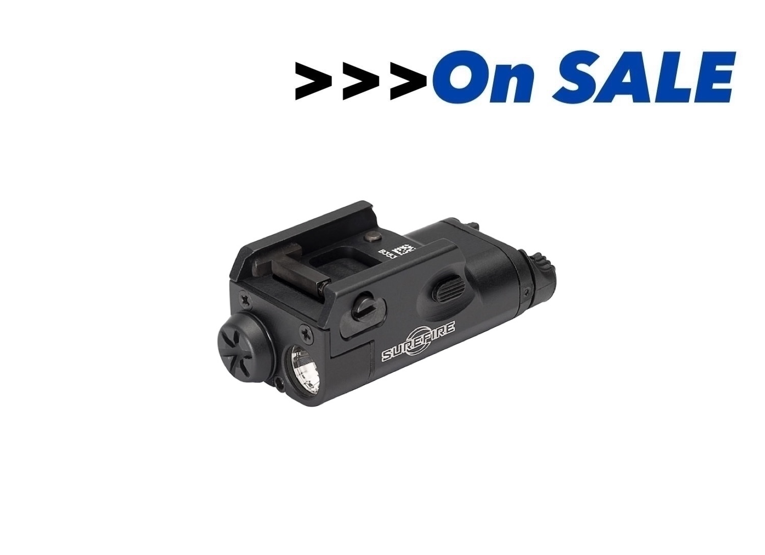 SureFire XC1-C Ultra-Compact Weapon Light, 300 Lumens, Black