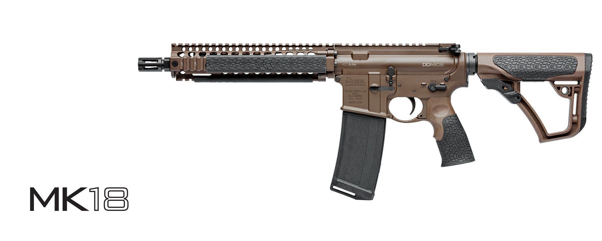 Daniel Defense Mk18 MilSpec+ Carbine, 10.3 Cold Hammer Forge
