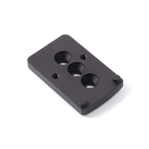 Unity Tactical, FAST LPVO Mount Offset Optic Adapter Plate, Trijicon RMR/SRO, Black — RDSC