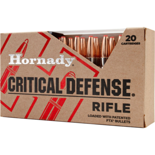 Hornady Ammo, 223 Rem 73 Grain FTX, Critical Defense, 20 Rounds — RDSC