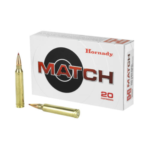 Hornady Ammo, 300 Win Mag 178 Grain ELD, Match, 20 Rounds