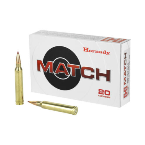 Hornady Ammo, 300 Win Mag 195 Grain ELD, Match, 20 Rounds