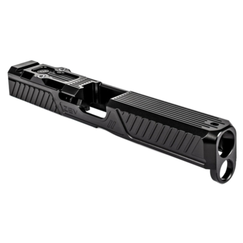 ZEV Technologies, Z17 Citadel Stripped Slide w/RMR Plate, Glock 17 GEN5, Black DLC