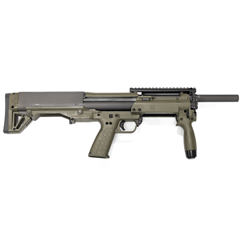 Kel-Tec KSG Compact Shotgun, 18.50" Barrel, 8+1 Dual Tube Magazine, OD Green, 12GA — RDSC