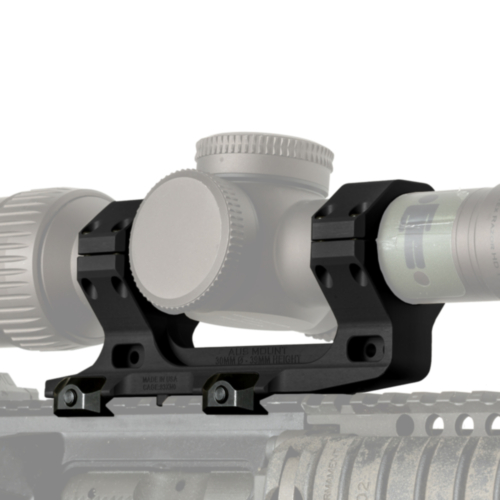 Reptilia, AUS Optic Mount 30mm, 1.54" Height, Black