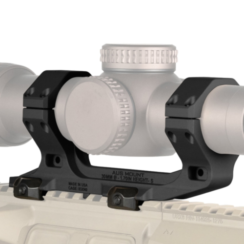 Reptilia, AUS Optic Mount 30mm, 1.70" Height, Black
