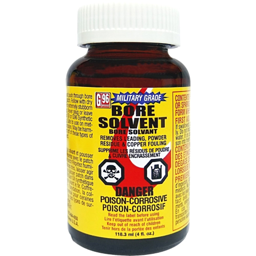 G96 Brand, Military Grade Bore Solvent, 4oz Bottle