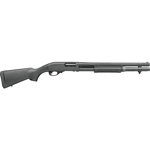 Remington 870 Police, 18.00” Barrel, 2 Shot Extension, Bead Sight, 12 GA