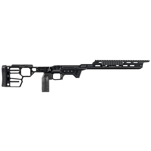 MDT DRT Chassis System, Rem700 SA, Right Hand, Black Cerakote