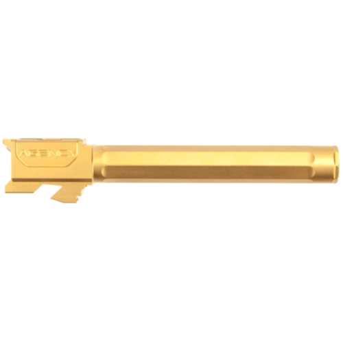 Agency Arms, Glock 34 Premier Line Match Grade Barrel, Gold TiN