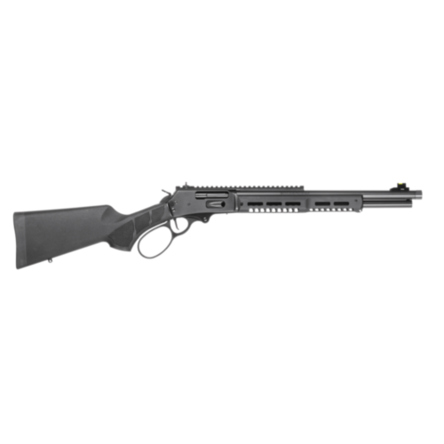 Smith & Wesson 1854 Stealth Hunter Lever Action Rifle, 16.50" Barrel, Black Synthetic Stock, Big Loop, 45-70