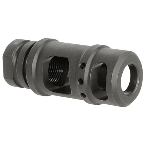 Midwest Industries, 45/70 Two Chamber Muzzle Brake, 11/16x24, BLK