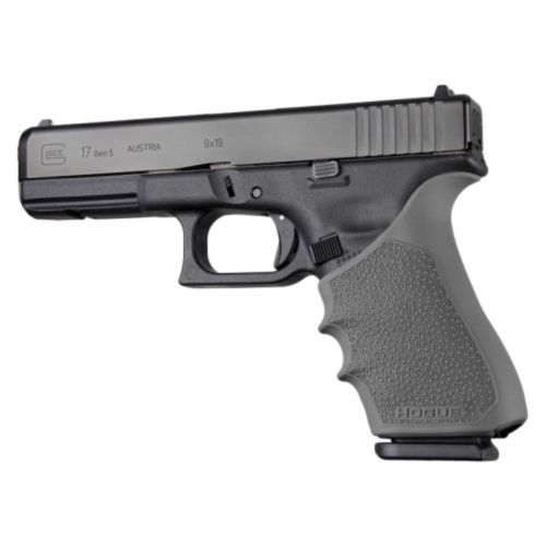 Hogue Grips, Glock 17/19X/34 Gen5 HandAll Beavertail Grip Sleeve, Slate Grey