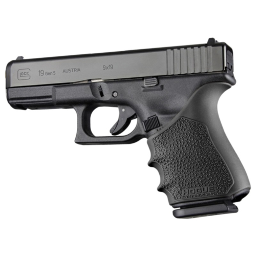 Hogue Grips, Glock 19/23/44 Gen5 HandAll Beavertail Grip Sleeve, Black