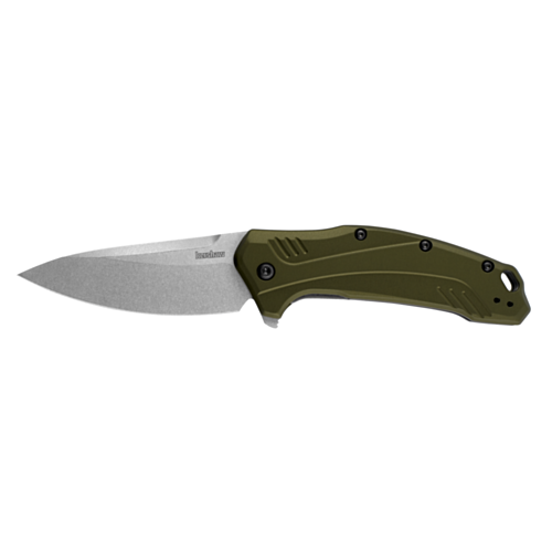 Kershaw Knives, Link Olive Stonewash