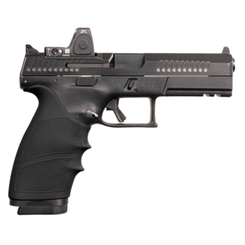 Hogue Grips, CZ P10F HandAll Beavertail Grip Sleeve, Black