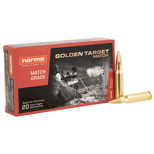 Norma USA Ammo, 308 Win 175 Grain Golden Target, 20 Rounds — RDSC