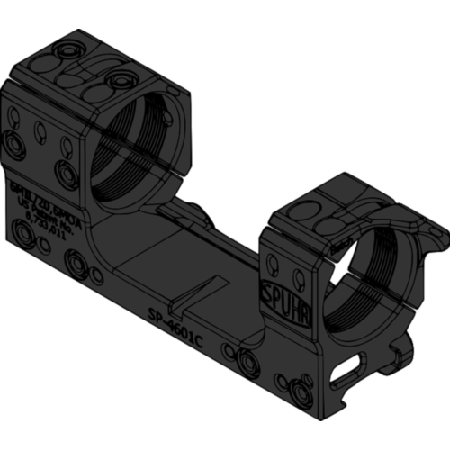 Spuhr ISMS Optic Mount, Gen3, Low, 34mm, 20 MOA