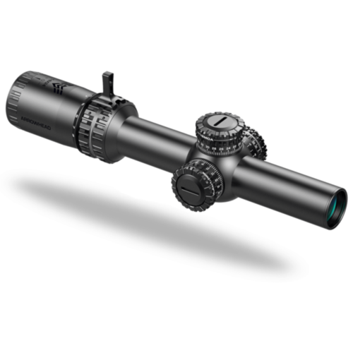 Swampfox Optics, Arrowhead LPVO 1-10x24 SFP Rifle Scope, Red MIL Reticle