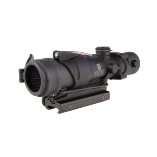 Trijicon ACOG 4x32 ARMY Rifle Combat Optic, Red Chevron Reticle, TA51 Mount, Black