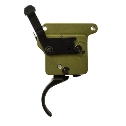 Timney Triggers, Remington 700 Elite Hunter, Curved Blade, Safety, Black