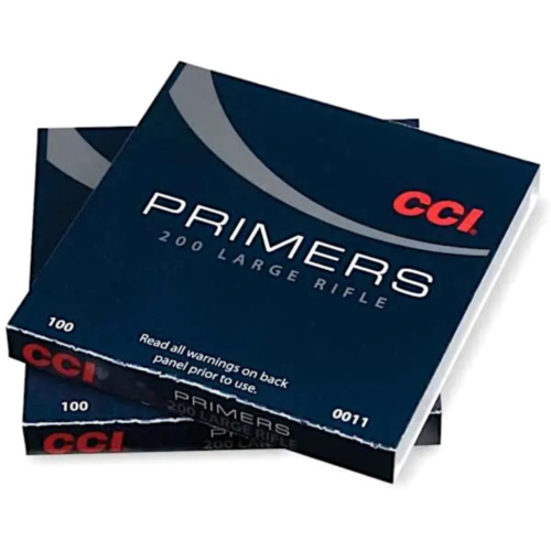 CCI Standard No. 200 Large Rifle Primers, Box of 100