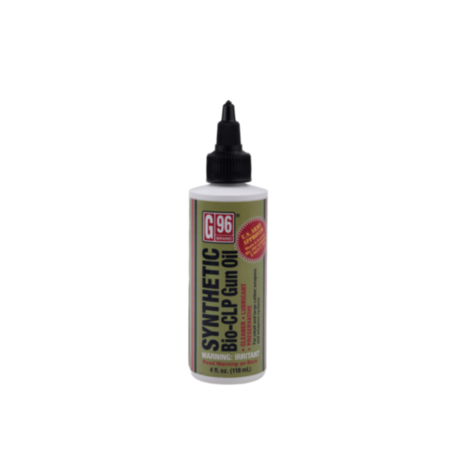 G96 Brand, Synthetic Bio-CLP Gun Oil, 4oz Bottle