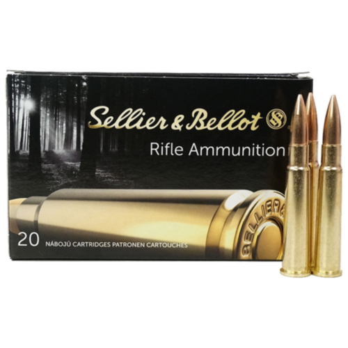 Sellier & Bellot Ammo, 303 British 180 Grain FMJ, 20 Rounds