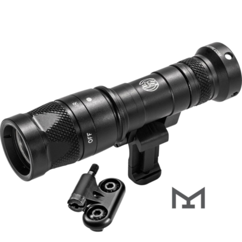 SureFire M340 Vampire Scout Light Pro, 250 Lumens, 100.0 mW IR, 1913/M-Lok Mount, Z68 Tailcap, Black
