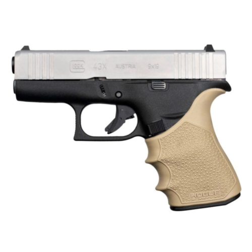 Hogue Grips, Glock 43X/48X Gen5 HandAll Beavertail Grip Sleeve, Flat Dark Earth