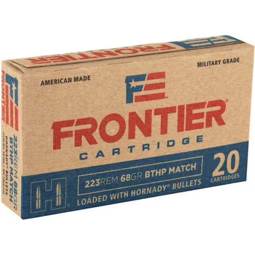 Frontier Ammo, 223 Rem 68 Grain BTHP Match, 20 Rounds