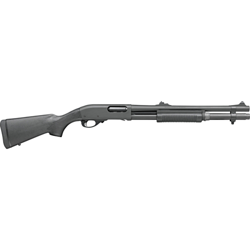 Remington 870 Police, 18.00” Barrel, 2 Shot Extension, Rifle Sights, 12 GA