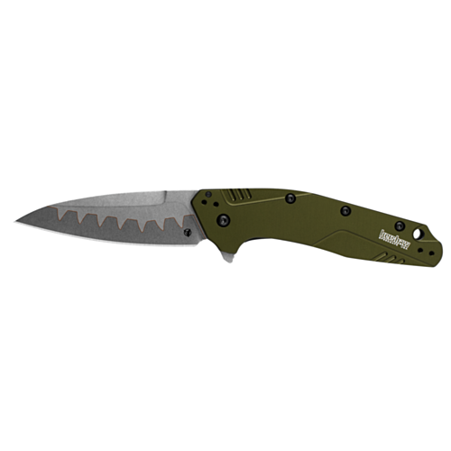 Kershaw Knives, Dividend, Composite Blade, Olive