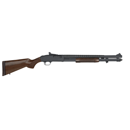 Mossberg 590A1 Retrograde, 20.00” Barrel, Walnut Stock, XS Ghost Ring Sights, 8RD Magazine, 12GA