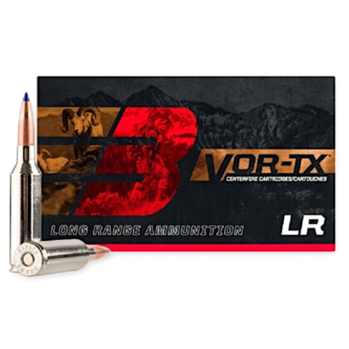 Barnes Ammo, VOR-TX LR, 6.5 PRC 127gr LRX BT, 20 Rounds