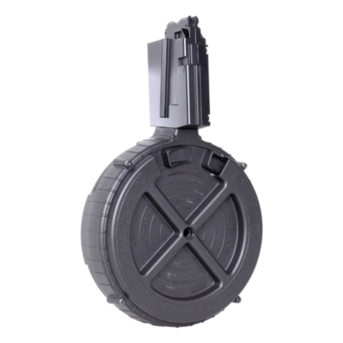 German Sport Guns, GSG-15 Drum Magazine, 110 Round, BLK