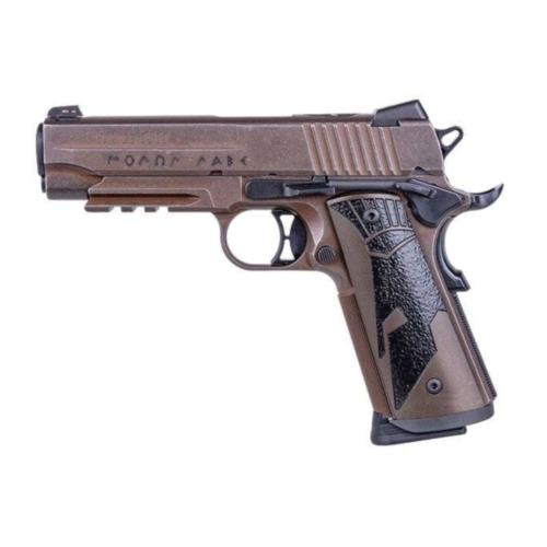 Sig Sauer 1911 Spartan II Carry, 4.2” Barrel, Distressed Coyote, 45 ACP