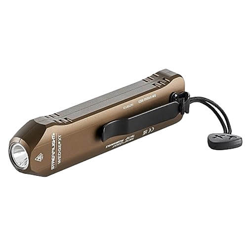 Streamlight Wedge XT Everyday Carry Flashlight, USB-C Rechargeable, Coyote