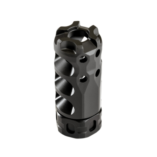 Precision Armament, Hypertap Slim Body Muzzle Brake, 1/2x28 TPI, 5.56/223, Titanium
