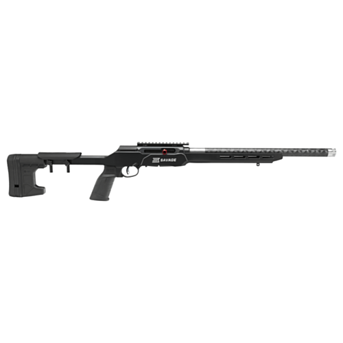 Savage A22 Precision Lite, 18.0" Threaded Barrel, Black MDT Chassis, 22LR