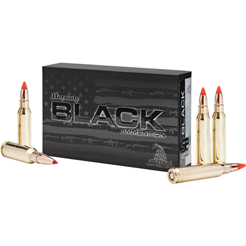 Hornady Ammo, 6.8 SPC 110 Grain V-MAX, BLACK, 20 Rounds — RDSC
