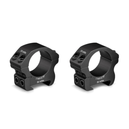 Vortex Optics, Viper Pro Picatinny Rings, 1.00” Medium, 0.95”