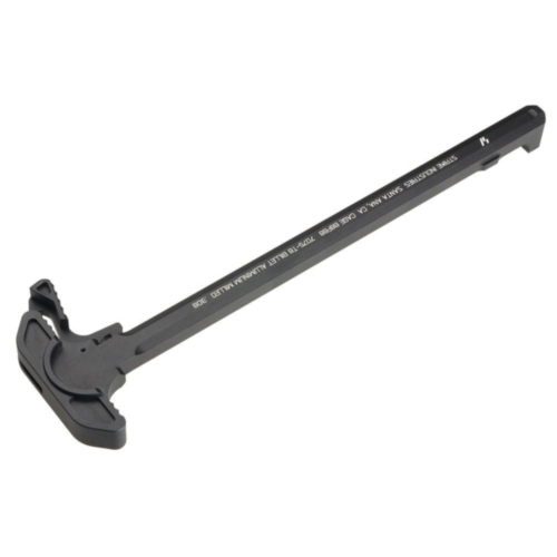 Strike Industries, AR10 Extended Latch Charging Handle, Black