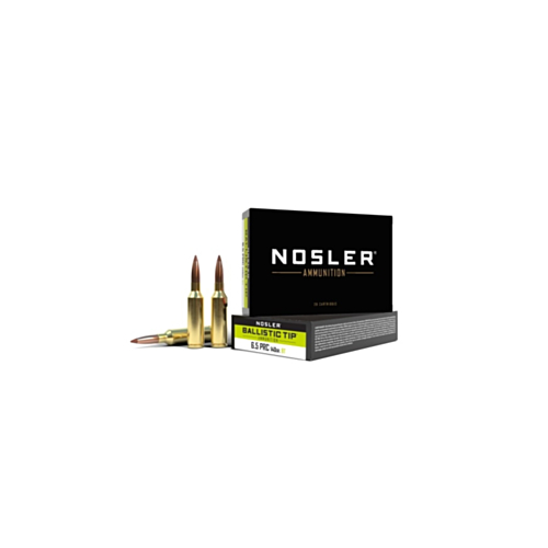 Nosler Ammo, 6.5 PRC, 140 Grain, Ballistic Tip, 20 Rounds — RDSC