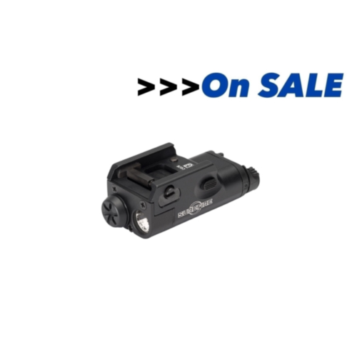 SureFire XC1-C Ultra-Compact Weapon Light, 300 Lumens, Black