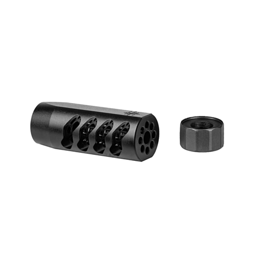 Seekins Precision ATC Directional Muzzle Brake, HIT Only, 5/8X24 TPI, Melonite Black