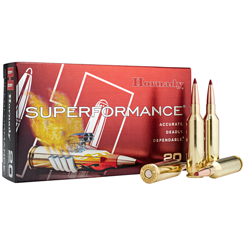 Hornady Ammo, 22 Creedmoor 65 Grain CX, Superformance, 20 Rounds — RDSC