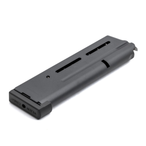 Wilson Combat, 1911 Elite Tactical Magazine, Full-Size, Black Fluoropolymer, Aluminium Base Pad, 10RD, 9MM