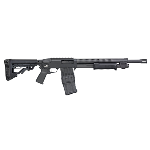 Mossberg 590RM 18.5" Stand-Off Barrel, Rotary Safety, Mil-Spec Stock, 10RD Magazine, 12GA